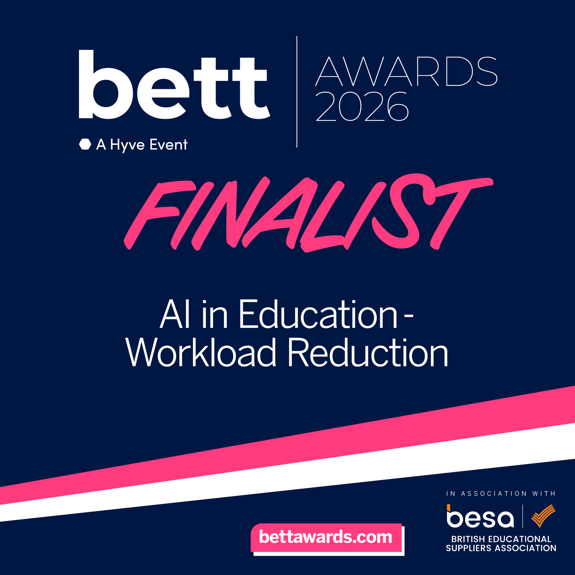 Bett 2026 Finalist - AI in Education